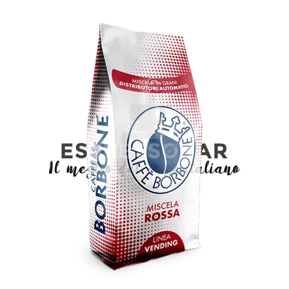 CAFFÈ BORBONE - MISCELA ROSSA - Box 50 CÁPSULAS COMPATIBLES ESPRESSO POINT  7g - Café en cápsulas para lavazza espresso point - Caffè Borbone